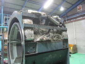 稲本製作所 中古乾燥機 DFS-100 施工前の写真1