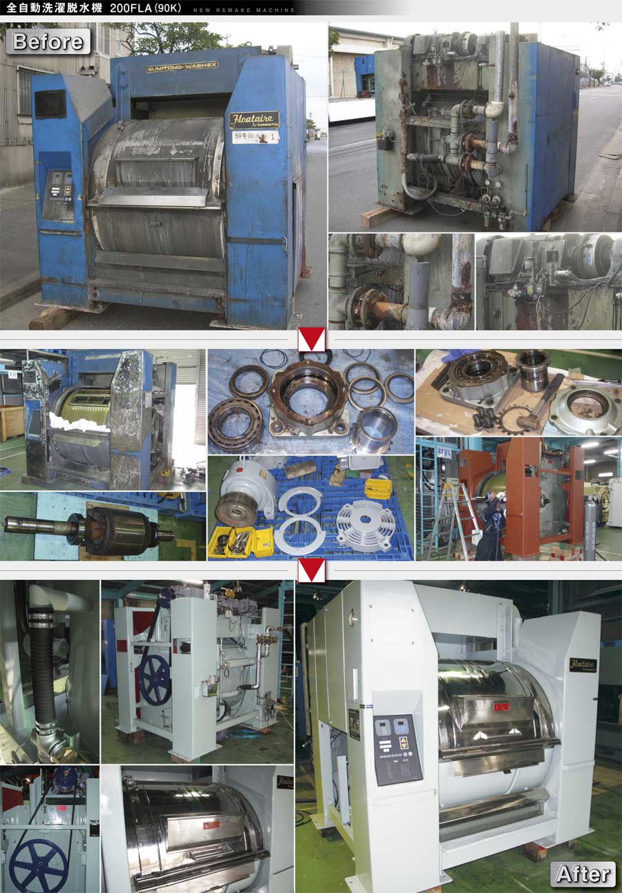 全自動洗濯脱水機 200FLA（90K）